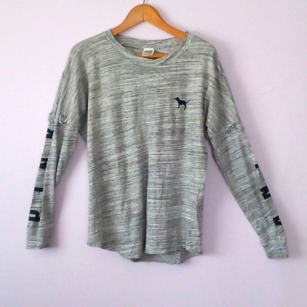 Pink small long sleep top